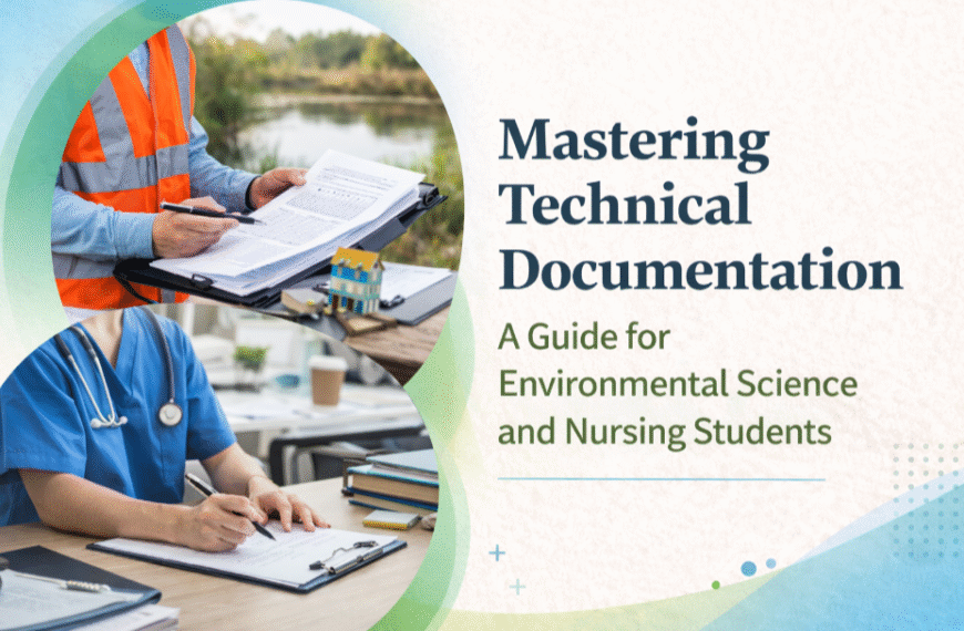 Mastering Technical Documentation: A Guide for Environmental Science and Nursing Students
